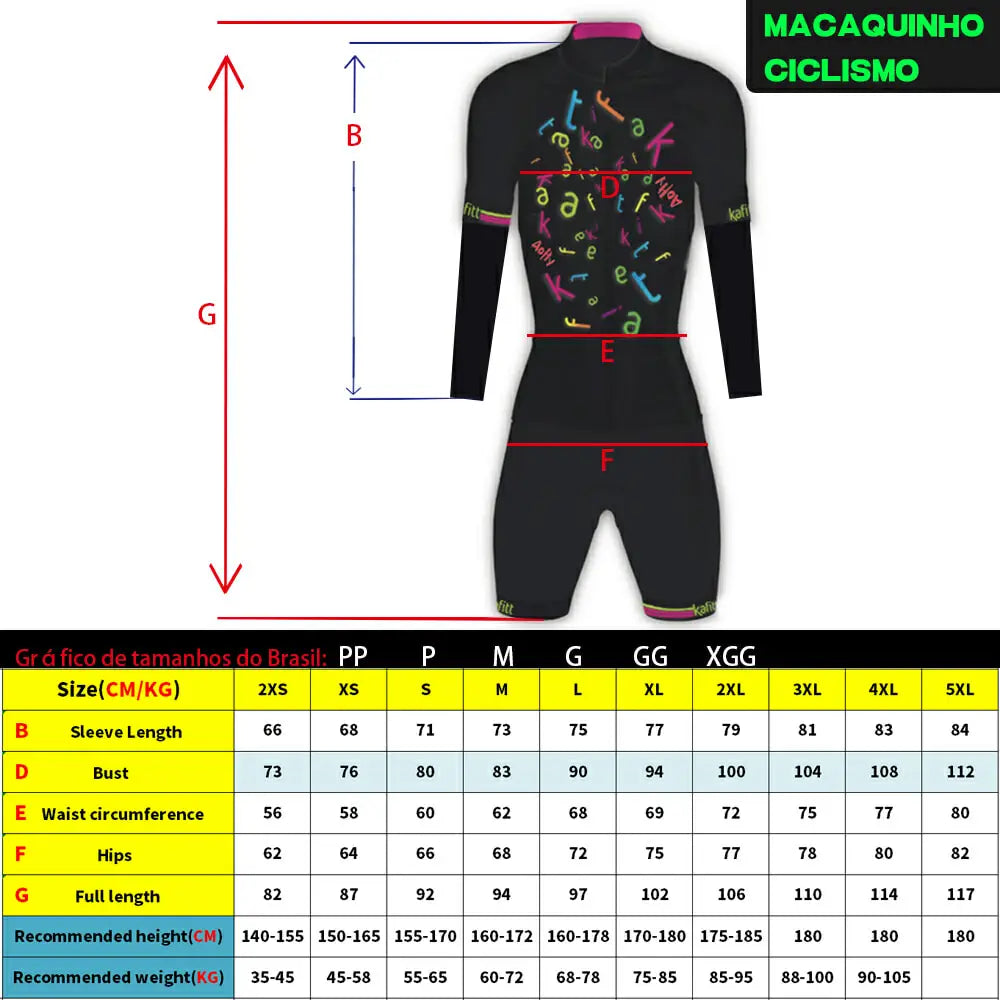 Pro Cyclist Jumpsuit Fitness Women's Clothing Cycling Jersey In Promotion Long Sleeve Monkey White Sports Set