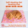 Automatic Heat Pet Mat Self-Warming Dog Cat Bed Pad 7 Colors 5 Sizes Removable Machine Washable Cover Cozy Warming Cushion All Seasons Cloth Pets Supplies