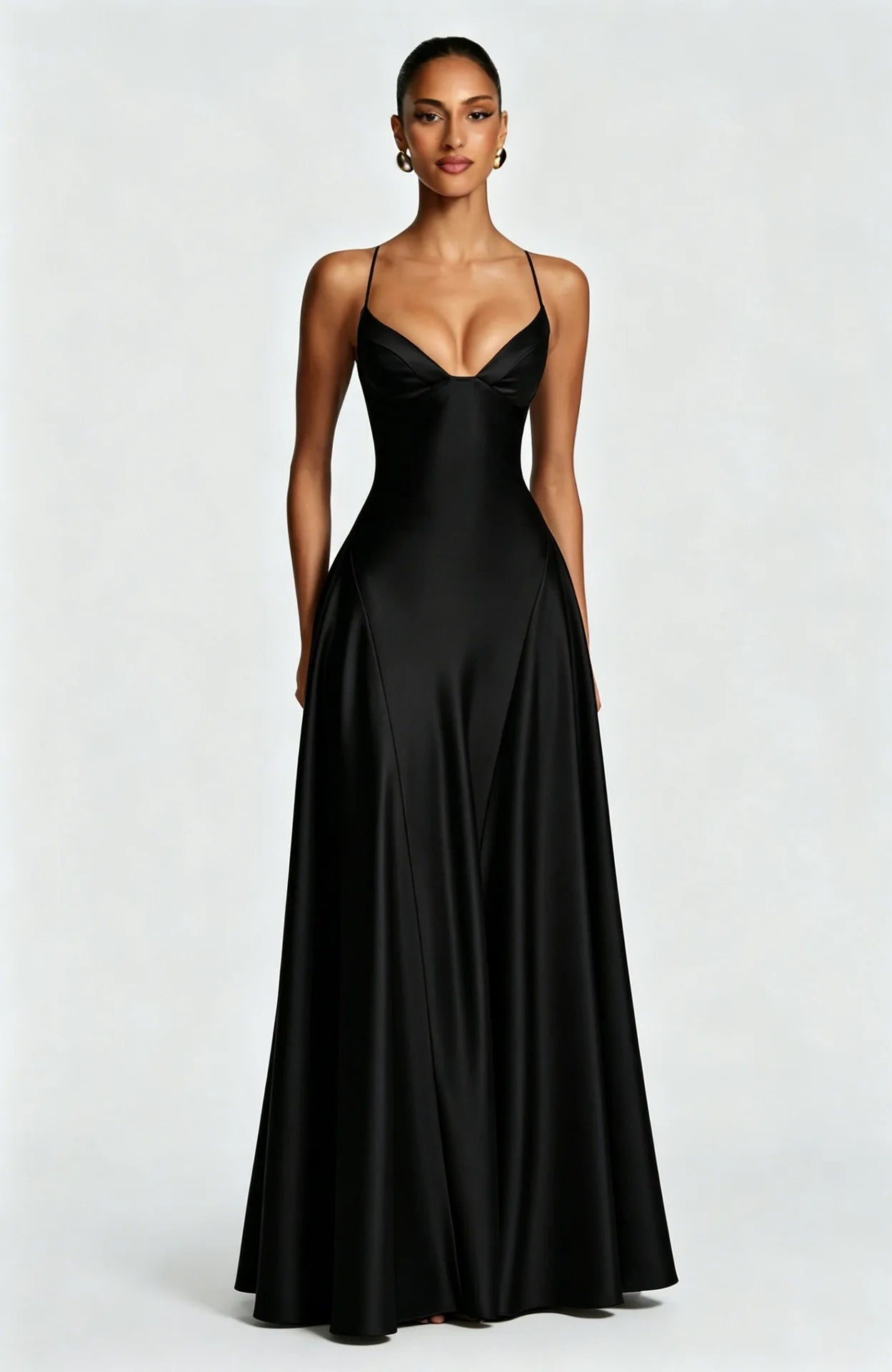 15 Colors Elegant Sling Women Spring Summer Dress Solid Sleeveless Off-Shoulder Slim Maxi Dresses  Lady Chic Evening Party Night Clubwear Prom Gown Ladies Luxury Clothing Supplies