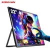 22' Inch Portable Touch Screen Monitor 2.5K Foldable IPS  Extra Screen for Laptop Switch Xbox Monitor Large Portable Monitor Business Office Home Computer Tools Electronics Supplies