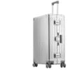 100% All Aluminum Magnesium Alloy 20' 24' 29' Inch Premium Unisex Spinner Wheels Carry on Trolley Luggage Suitcases Sets Travel Business Trips Professional Top Quality Luxury Suitcases