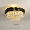 HOT SALE Villa Home Luxury K9 Crystal Ceiling Chandelier 5 Years Warranty Rectangle Ceiling Lighting Postmodern Luxury Crystal LED Lamps Fixtures Home for Living Room Dining Room Decoration Lighting Supplies