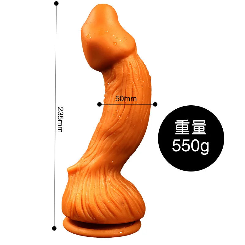 Sex Machine Attachment Senior Soft Liquid Silicone Peculiar Animal Dildos Anal Plug Penis Love Machine Accessories Products M08