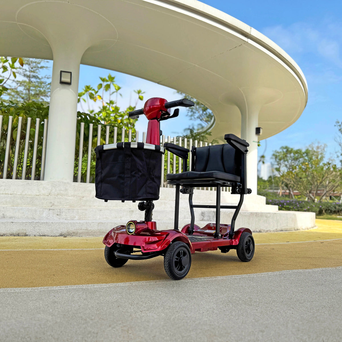 New Disabled 4 Wheels Electric Mobility Scooter Travel Mobility Scooter Handicapped Electric Power Scooter for Elderly