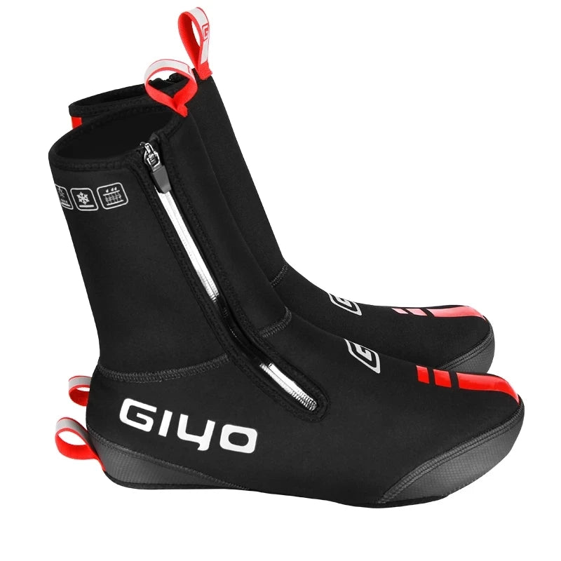 NEW Arrivals Cycling Shoe Covers Silicone Warmth and Thick Winter Rain Snow Protection Overshoes Waterproof Sports Apparel Supplies