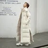 4 Colors M-3XL Plus Size Autumn Winter Women's Comfortable Parkas Coat Thick Warm Woven Block Hooded Jacket Long Parker Coat Casual Outerwear Ladies Winter Clothing Supplies