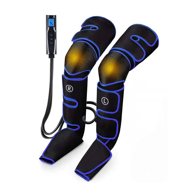 Hot Sale Air Compression Leg Foot Blood Therapy Boots Blood Circulator Massager Leg Air Massager  Relaxation Arthritis Pain Relief Health Care Supplies