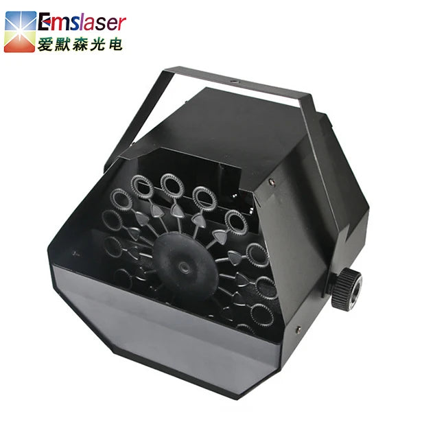 Professional Stage Electric Bubble Machine with Remote Control Kids Birthday Party Wedding Bubble Effect Machine