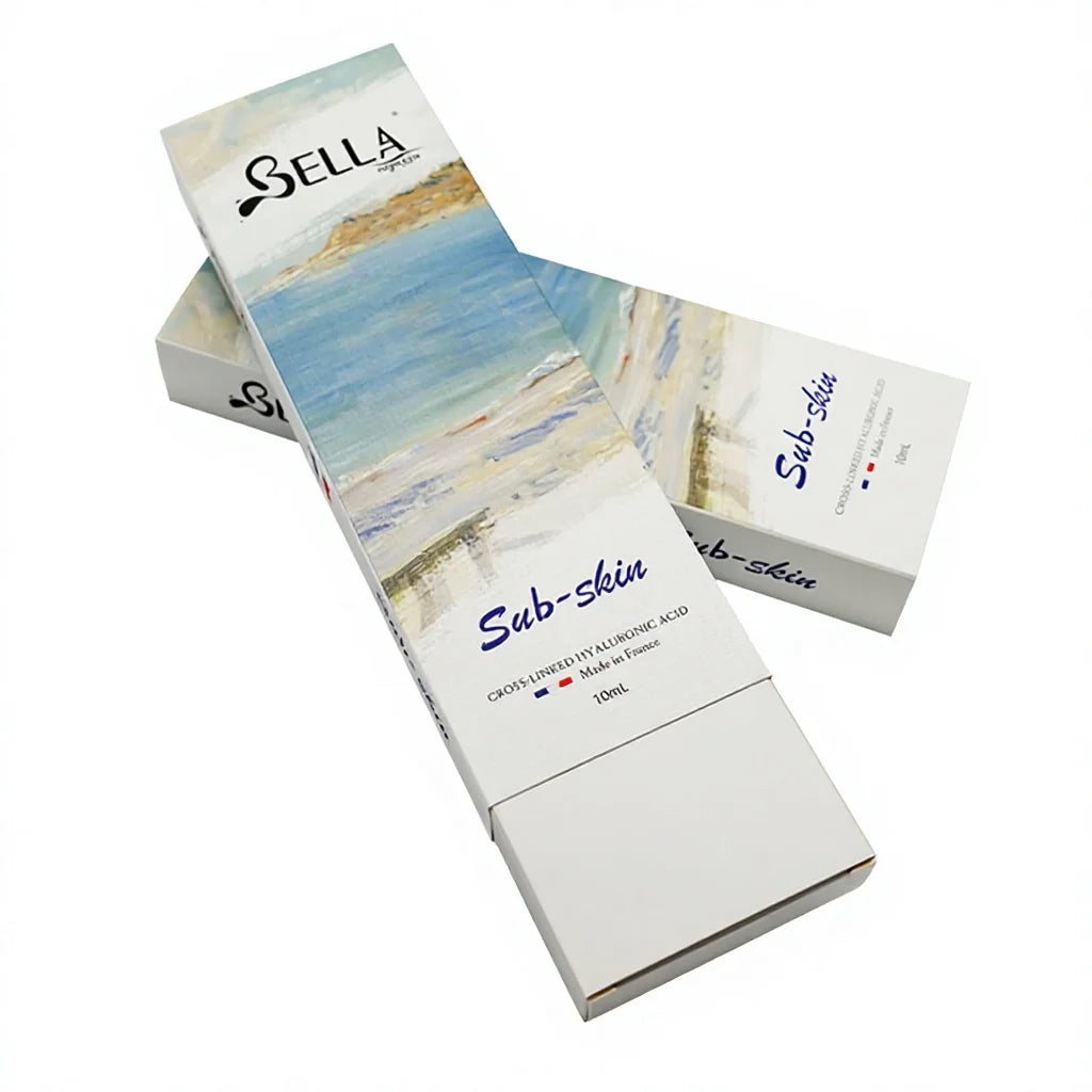 10ml NEW Bella HA Sub-Skin 10ml Injectable HA Gel Pure Hyaluronic Acid Anti-Wrinkle Whitening Dermal Filler Firming for Breast Buttock Penis Enhancement Gel Filler Injection for Women and Men