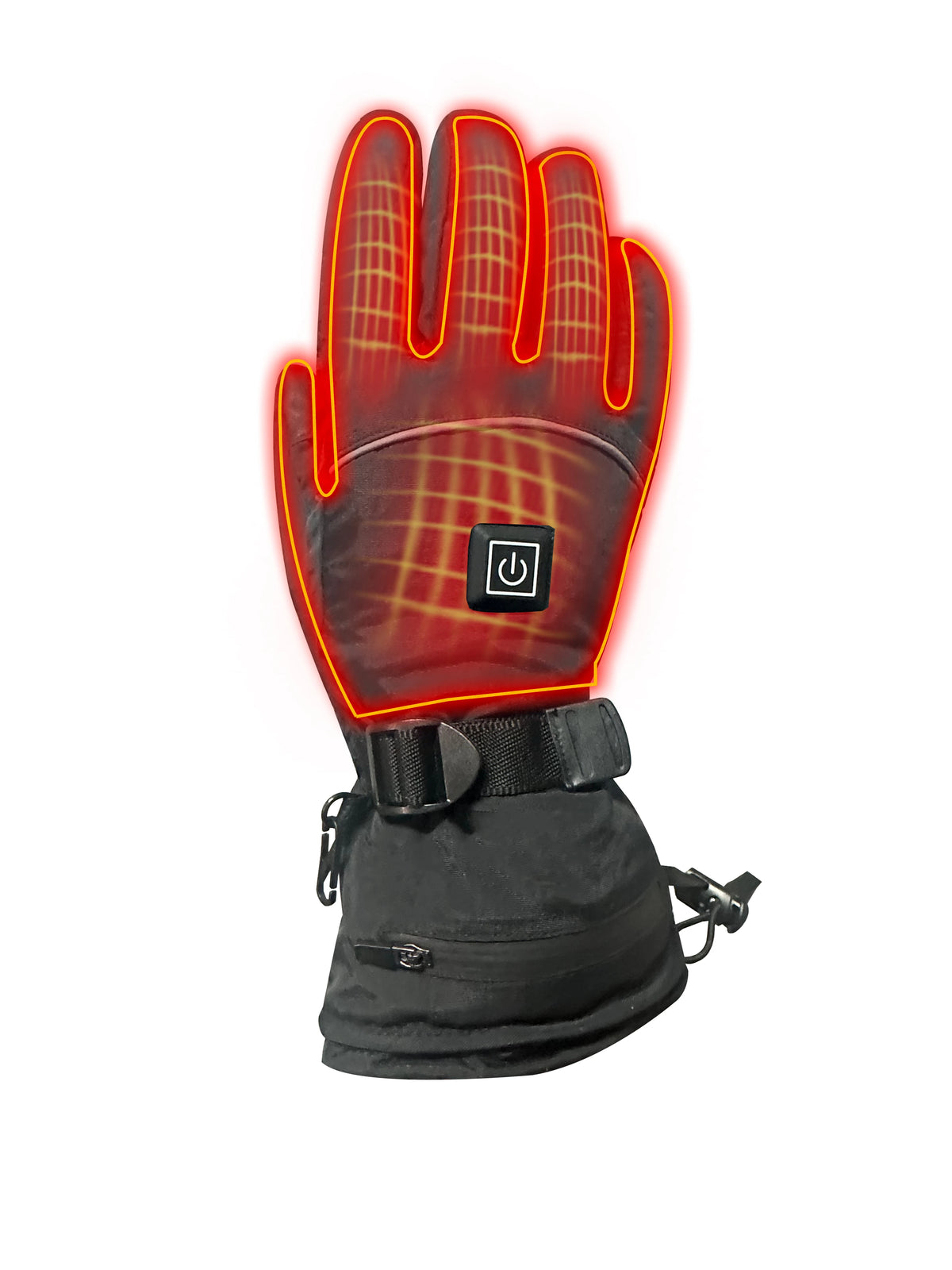 Professional Electric USB Top Quality Rechargeable Minus 40* Heated Gloves Powered Mountaineering Climbing Waterproof Sports Ski Unisex Smart Heating Durable Warm  Alpine Skiers Snowmobile Winter Sports Clothing Accessories
