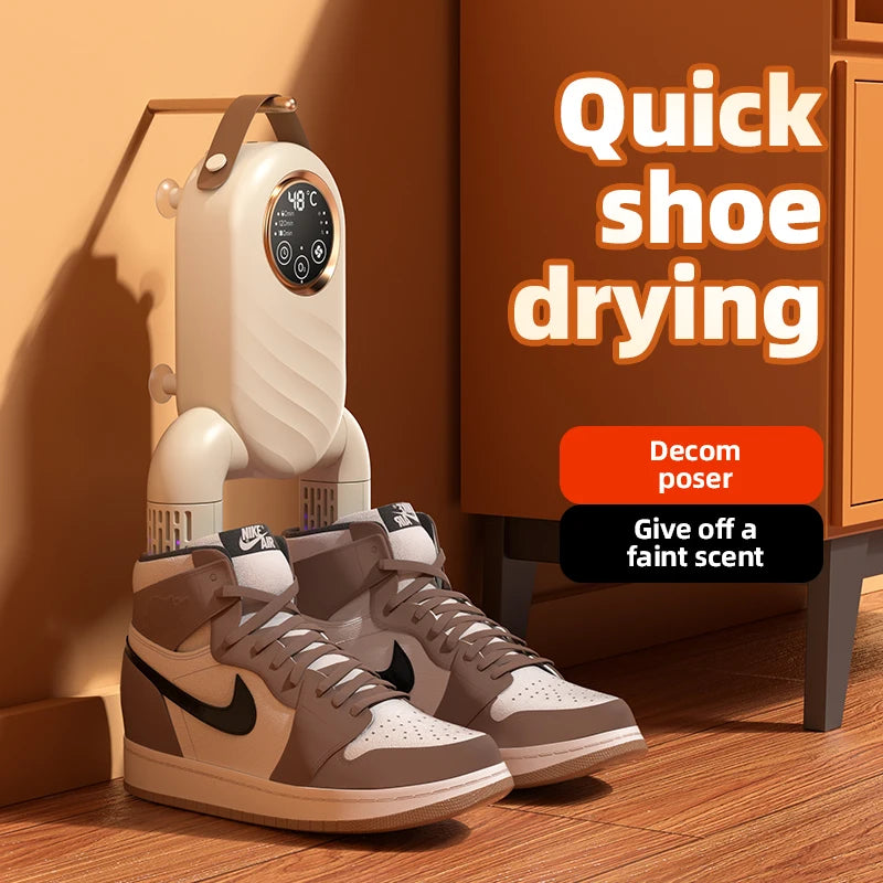 NEW Arrivals Portable Folding Household Dryer Electric Boot Dryer Shoe Heater Sterilizer Smart Multifunction Warm Wind Disinfection Shoe Dryer Fast Deodorizing Machine