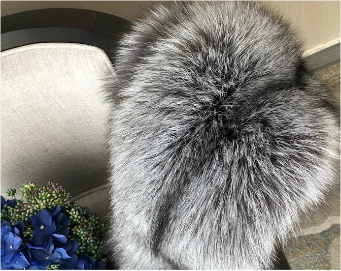 NEW Arrivals 5 Colors 160cmx25cm Luxury 100% Real Fox Fur Scarf, Big Skin Scarf, Natural Fox Fur Stole, Genuine Fox Fur Shawl, Pocket Fashion Evening  Party Ladies Luxury Fashion Apparel Accessories