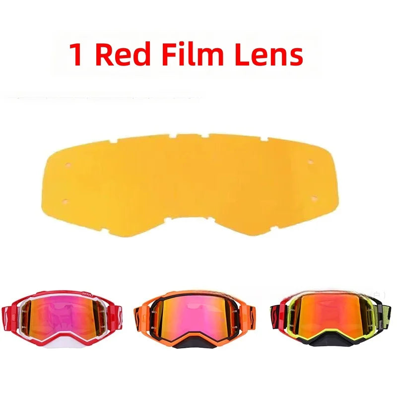 NEW American Motocross Motorcycle Top Quality Professional Goggles Halley Riding Eyewear Windproof Sports Glasses with Display Box Set