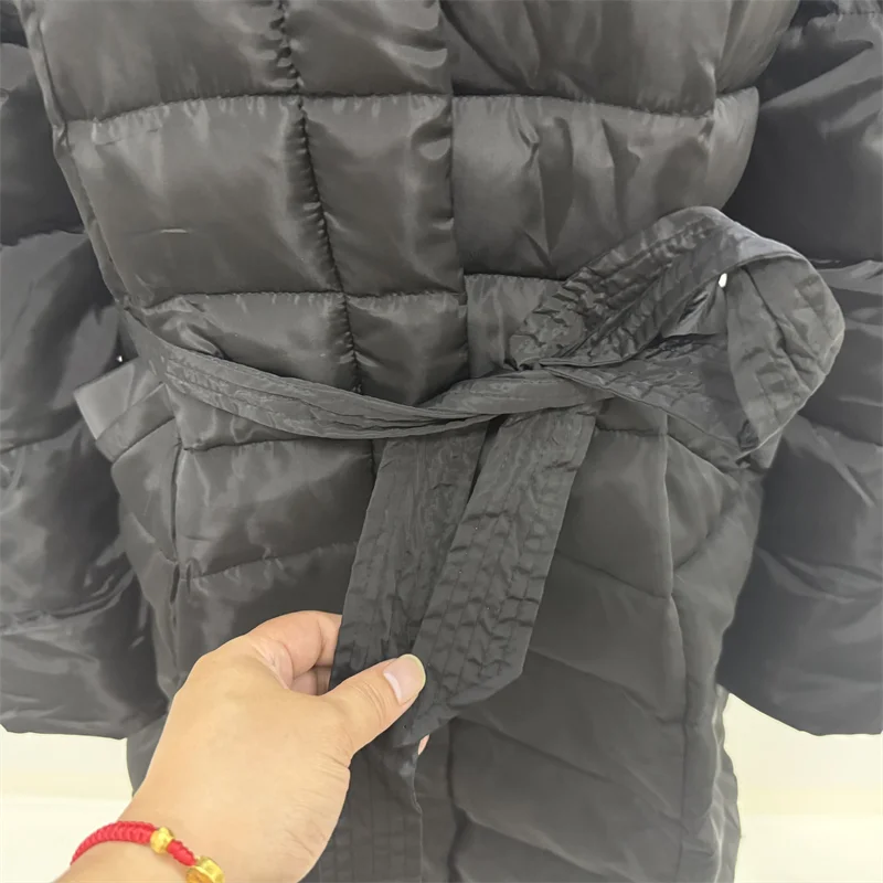 NEW Arrivals 7 Colors M-3XL Plus Size Autumn Winter Women's Comfortable Parkas Coat Thick Warm Woven Block Hooded Jacket Long Parker Coat Casual Outerwear Ladies Winter Clothing Supplies