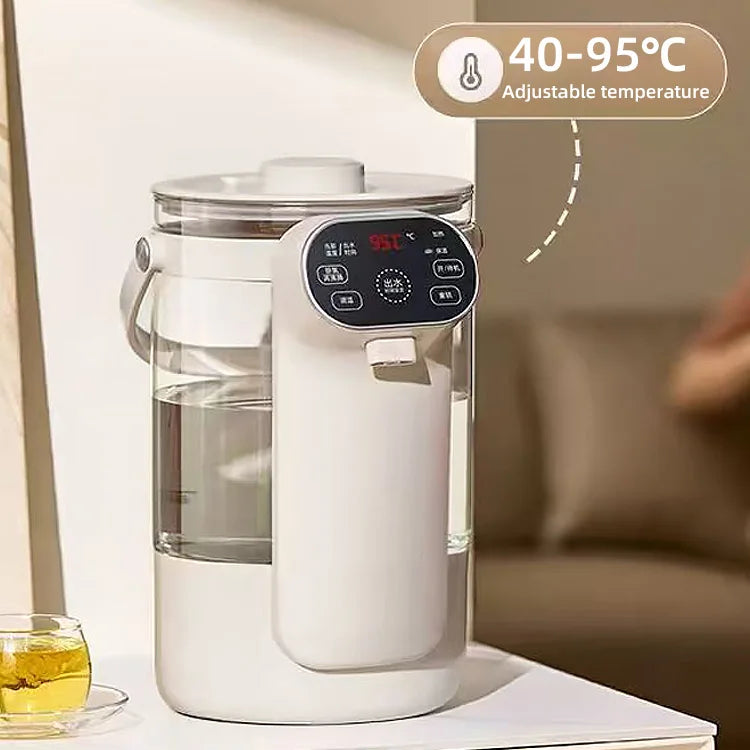NEW Arrivals SL-Multifunction Electric Kettle Portable Temperature Regulation High Borosilicate Glass Kettle for Kitchen Use Home Office Appliances Home Electric Supplies