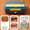 Outdoor Travel Camping Beach Office Students Electric Heating Lunch Dinner Box 304 Stainless Steel Inner Liner - Constant Temperature Lunch Box for Portable Food Heating Storage