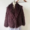 NEW Arrivals 8 Colors S-4XL Curly Fur Jacket Women Winter Warm Mongolian Artificial Lamb Wool Coat Short Open Front Cropped Eco- Friendly Night Clubwear Women's Faux Fur Coats Winter Autumn Apparel Supplies