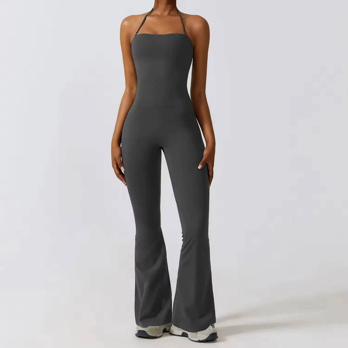 NEW Arrivals  Women's Sexy Double-Sided Sweat-Absorbing Quick-Dry Breathable Butt-Lifting Sleeveless Backless Women's Round-Neck Yoga Jumpsuit Outdoor Running Cycling Gym Fitness Activewear Workout Sports Clothing Supplies