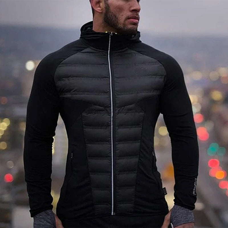 Gym Fitness Men Jacket New Style Winter Joggers Running Sports Jackets 2021 High Quality Fashion Men's Jogging Training Jacket