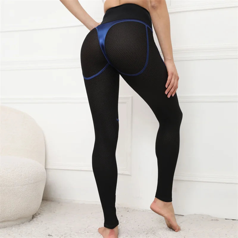 Yoga Seamless Sport Female Leggings Women High Waist Push Up Scrunch Anti Cellulite Pants Workout Tie dye Acitve Gym Fitness