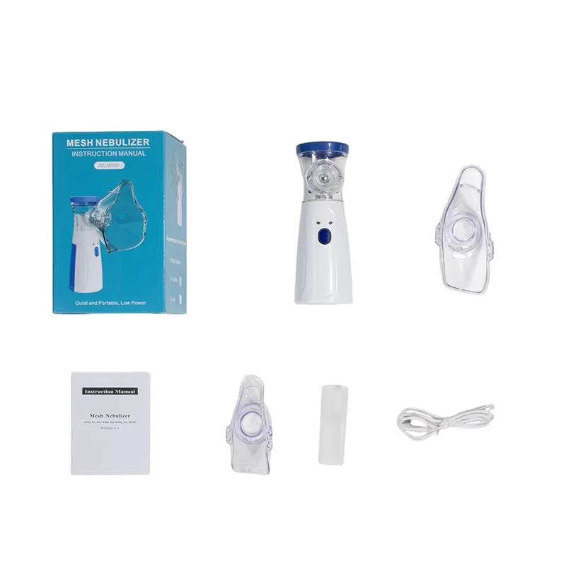 Baby Mini Portable Eye Electric USB  Inhaler Home Use Nebulization  Kit Electric Medical Machine Handheld Mesh Nebulizer Health Care Supplies