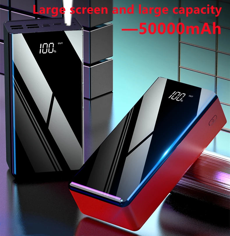 50000mAh New Trending Product Fast Charger Power Bank 50000mAh Battery The  Best