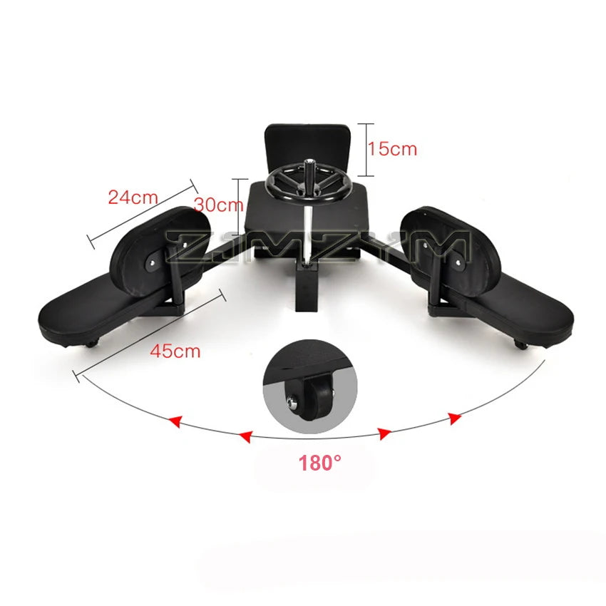 NEW Arrivals Home Indoor Gym Fitness Leg Stretcher Feet Stretching Machine Heavy Duty Steel Frame Training Stretching Sports Equipment for Home Gym Slimming Gymnastic Accessories Sports Supplies