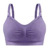 12 Colors S-4XL Plus Size  Non-Underwire Double Seamless Lactation Bra Postpartum Breast Feeding Underwear with Removable Breathable Breast Pad Women's Underwear