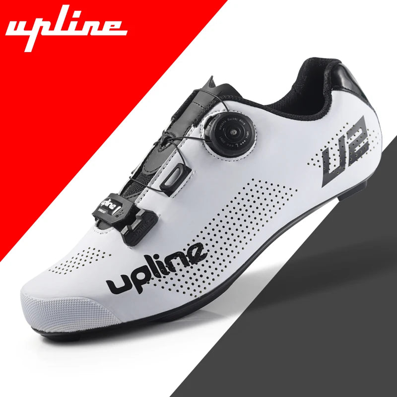 NEW Arrivals Black/White/Red Color Professional Road Cycling Shoes Men/Women Road Bike Shoes Ultralight Bicycle Sneakers Self-Locking Professional Cleat Shoes