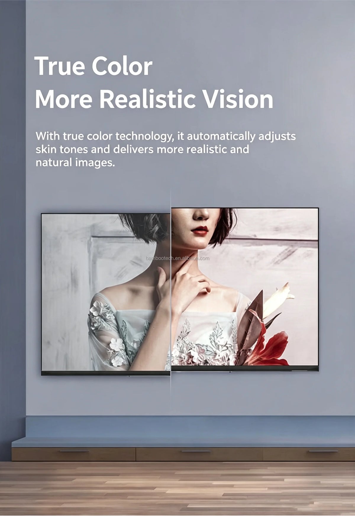 NEW Arrivals 19*  Inch Smart LED Television 1080P 60Hz Low Blue Light Eye Care Display With USB HDMI AV Earphone Port Multi-Language Supported