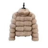 NEW Arrivals 10 Colors S-5XL Plus Size Luxury Fox Fur Winter Outfit Faux Fur Jacket Women Fur Coat Outerwear Jackets Night Clubwear Evening Party Luxury Coats Ladies Winter Apparel Supplies
