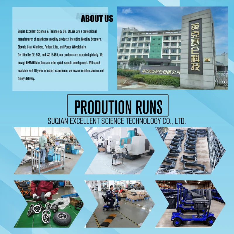 HOT SALE Aluminum Alloy Lithium Battery Climbing Stairs (40 Stairs Lper Minute) Wheelchair Electric Climbing Machine, the Elderly Disabled People Can Use for Outdoor and Indoor Activities