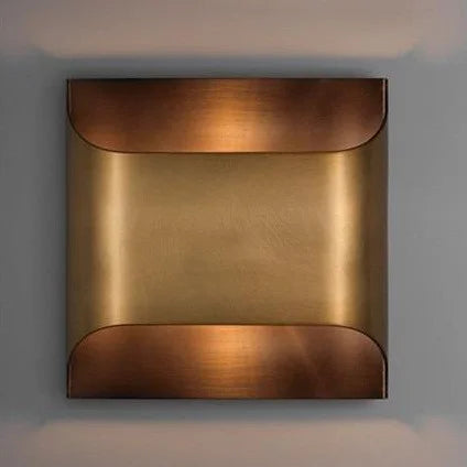 NEW Home Living Room D20cm Luxury Retro All Copper Bronze Wall Lamp Corridor Classic Wall Fitting Living Bedroom Bedside Background Bracket LED Light