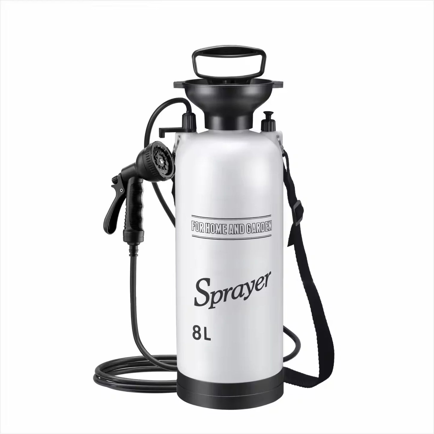5L High-Pressure Multi-Purpose Outdoor Camping Pets Car Portable Shower Surfing Rinse Set Beach Hand Pump Suitable Bathing Wilderness Life Hygiene Accessories Personal Care Supplies.
