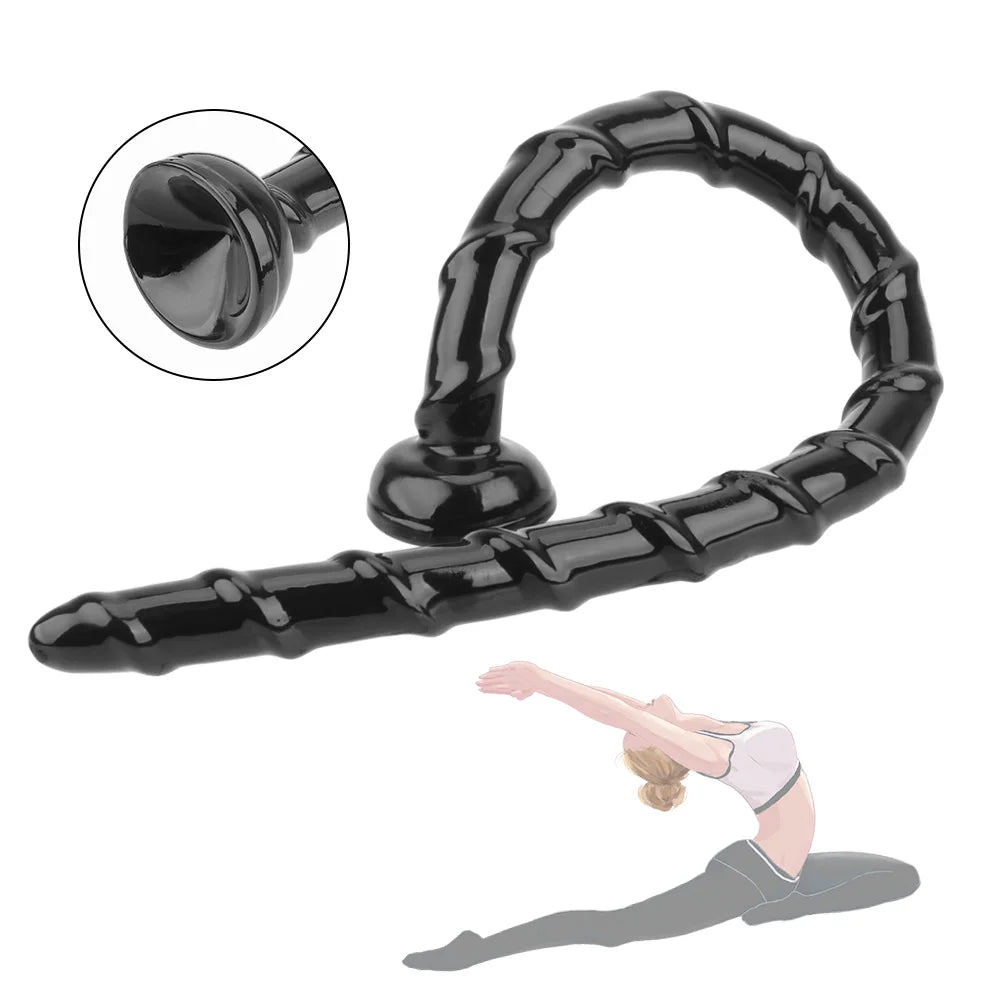 50cm Long Whip Dildos Silicone Anal Plug Sex Toys For Woman Man Prostate Massager Butt Dilator Masturbation Machine Erotic Shop