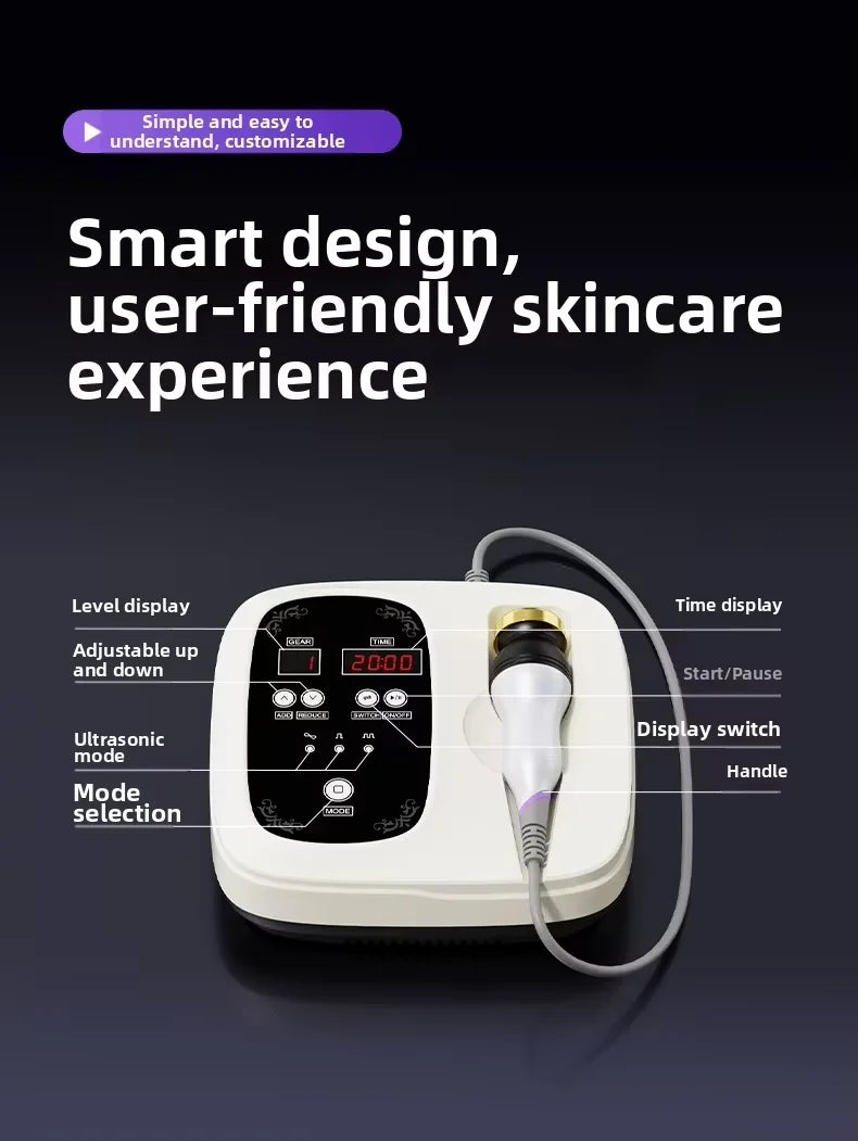 HOT SALE Latest Model Professional Ultrasonic Skin Care System for Salon Use Face and Body Firming Rejuvenation Ultrasound Machine Face Lifting Anti-Aging Tightening Women Skin Care Supplies