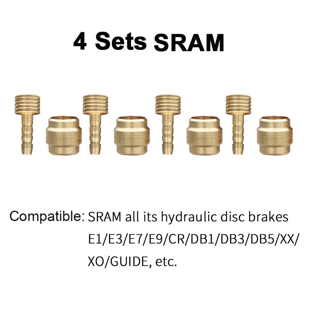 MTB Bicycle Olive Head Mountain Bike Oil Needle BH90/BH59/SRAM/MAGURA /TEKTRO Tubing Cut-Off Oil Brake with Compatible Shimano