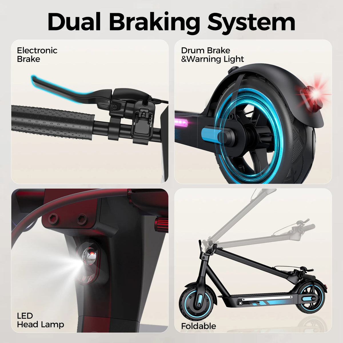 BEST PRICE Two Wheel Off-Road Electric Scooter with Remote Control  15AH V10 PRO Digital Display Screen  Powerful Motor Electric Scooter Adults 10 Inch E Scooter