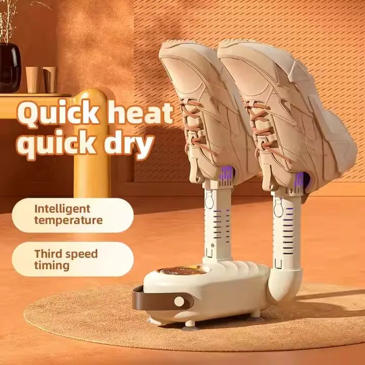 NEW Arrivals Portable Folding Household Dryer Electric Boot Dryer Shoe Heater Sterilizer Smart Multifunction Warm Wind Disinfection Shoe Dryer Fast Deodorizing Machine