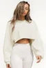 12 Colors Women's Custom Long Sleeve Silicon Top Fleece Cut Sweatshirt Jumper for Spring Winter Puff Printing Streetwear Sports Clothing Accessories