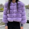 NEW Arrivals 10 Colors S-6XL Plus Size Women's Artificial Fur Jacket Versatile Faux Fur Short Jacket Outerwear Bomber Coats Evening Party Night Clubwear Coats Women Winter Apparel Supplies