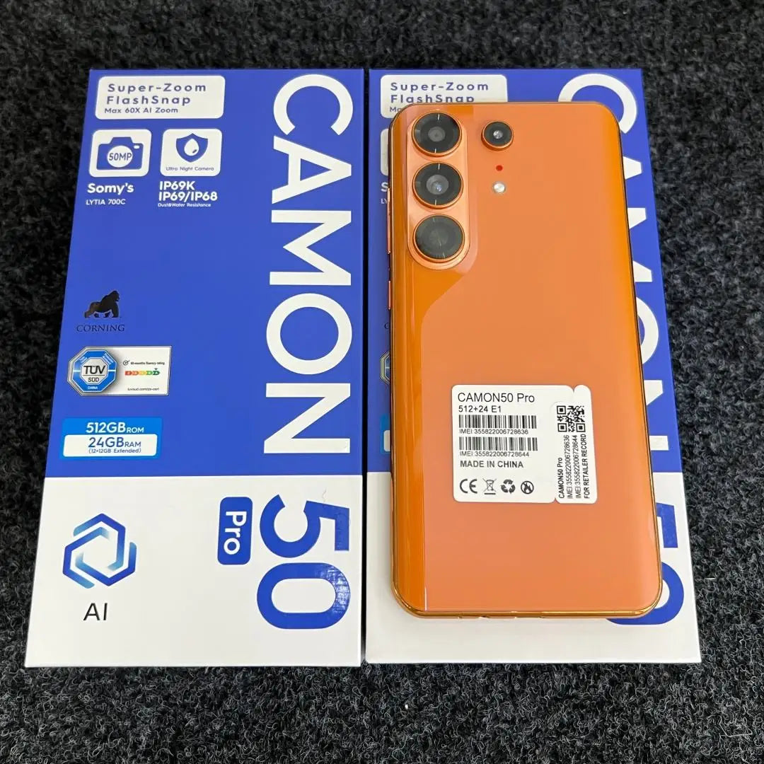 NEW 5G Gaming Mobile Phones 512GB Android 15  Tenons Camon 50 Pro Ultra Smartphones Computer Accessories Electronic Supplies