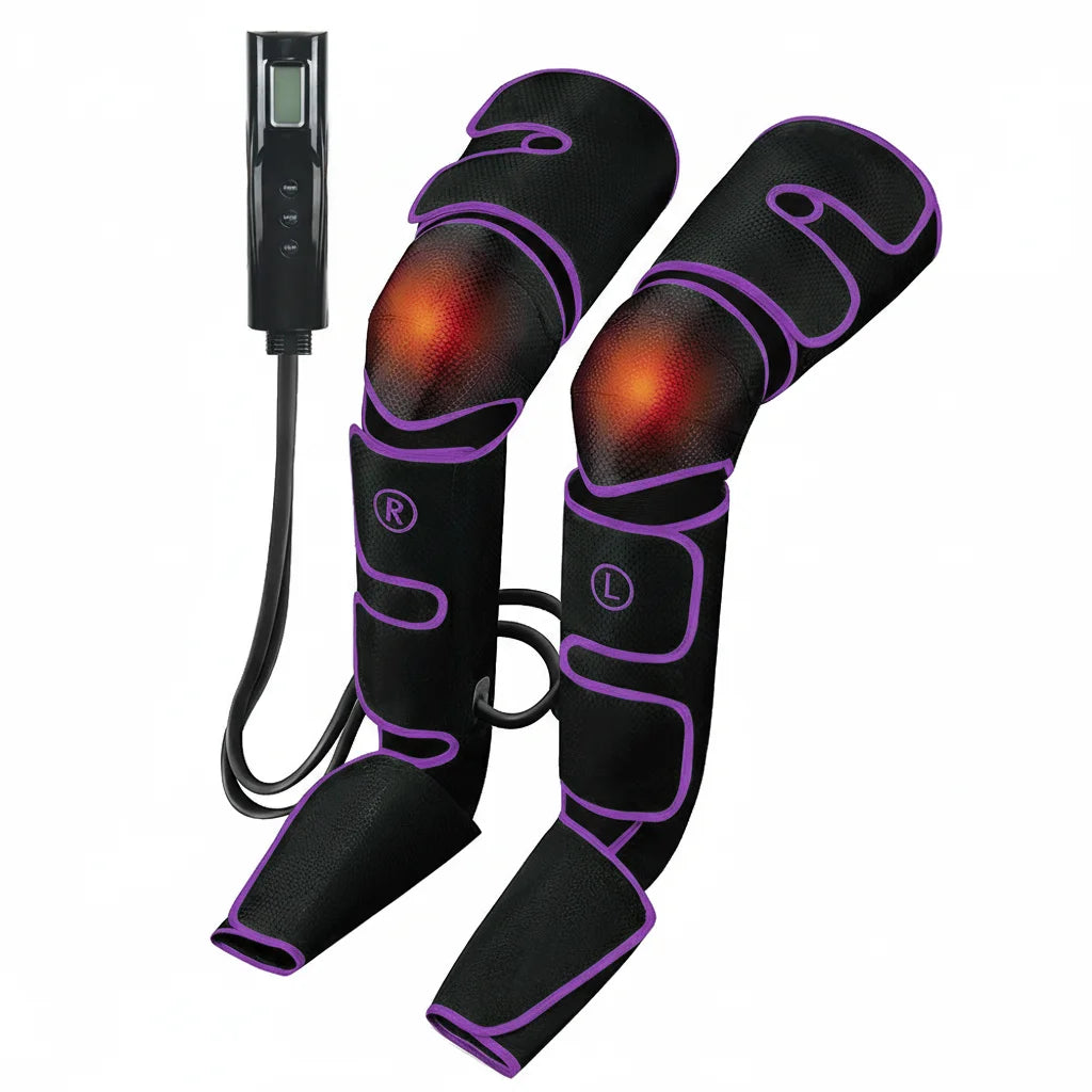 Hot Sale Air Compression Leg Foot Blood Therapy Boots Blood Circulator Massager Leg Air Massager  Relaxation Arthritis Pain Relief Health Care Supplies