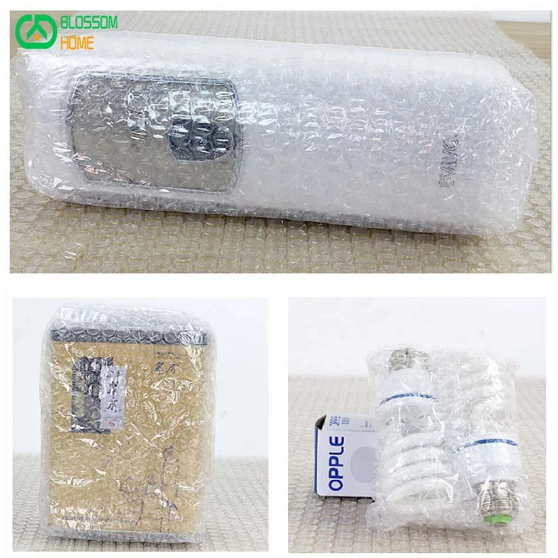 NEW Arrivals 10M Packaging Bubble Film Roll Shockproof Foam Roll Bag Paper Packing Double Layer Fragile Pressure Relief Transport Buffer Filling