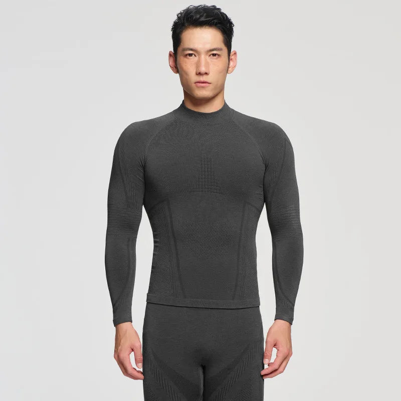 2 PCS Set S-2XL 7 Colors Custom Men's Women's Merino Wool Winter Ski Underwear Quick Dry Outdoor Skiing Riding Hiking Ice Hockey Thermal Underwear Set Winter Sports Apparel Suit
