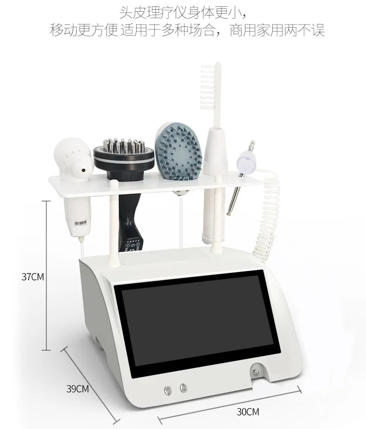 HOT SALE Professional Hair Scalp Treatment Machine for Salon Hair Loss Prevention Generator Hair Repairing CE Certified 30W FF CK-501 Women Men Hair Care Supplies