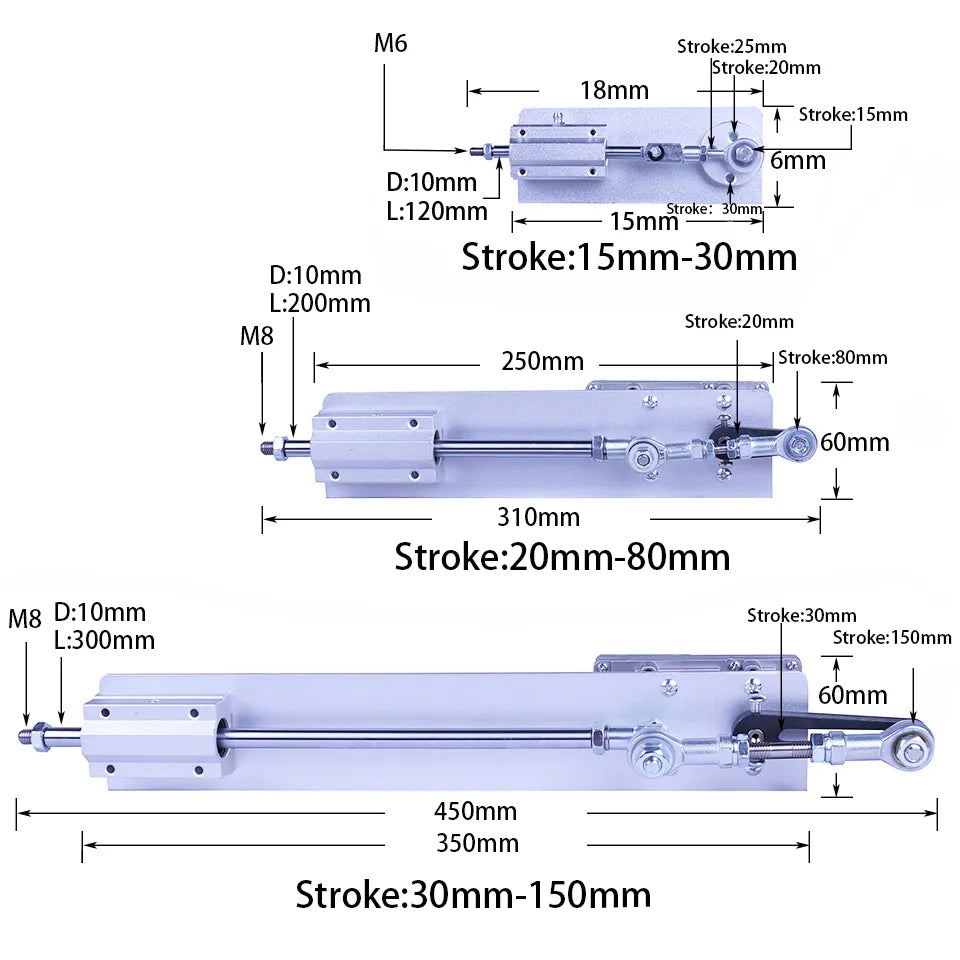 Sex Machine Reciprocating Linear Motor Kit Aluminium Alloy Stand Speed Regulation Power Adapter Free End Connector