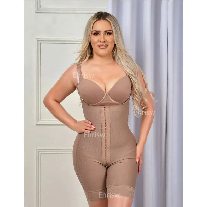 S-3XL Belt and Bra Set High Compression Body Shaping Garments Short Liposuction Post Surgery Colombiana Fajas Butt Lift Shapewear Bodysuit Women Underwear Supplies