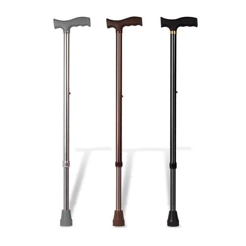 NEW Foldable Telescopic Walking Assistant Crutch Four Legged Walking Sticks for Elderly Disabled Paralyzed People Outdoor Hiking Mobility Tools