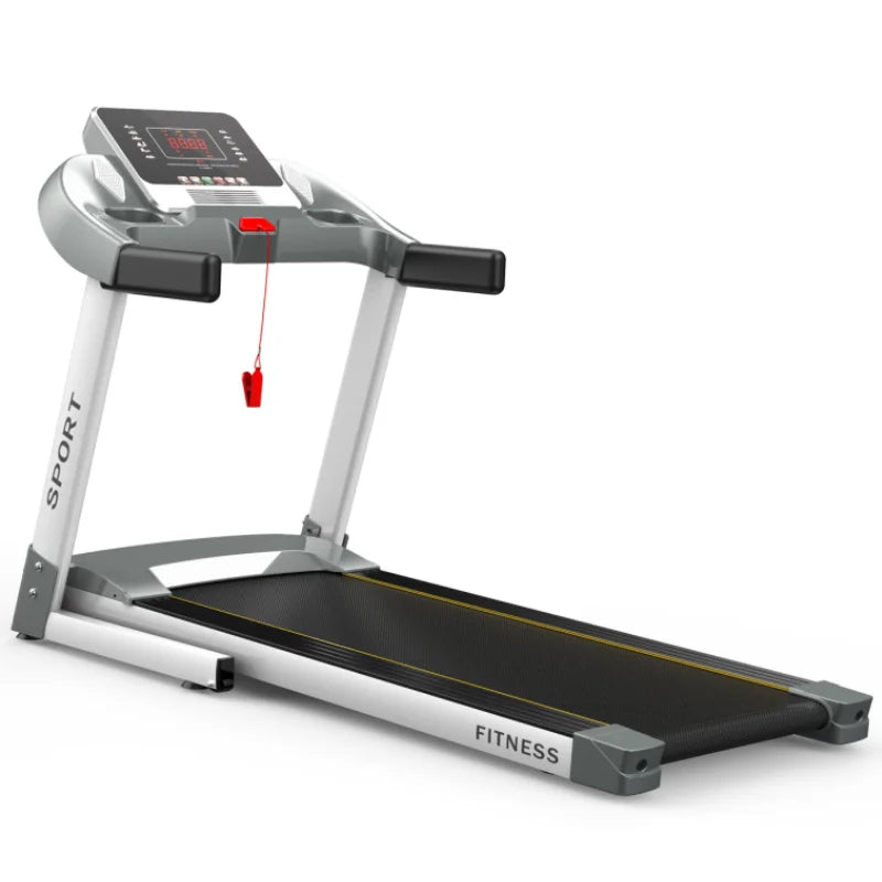HOT SALE F380 Professional Portable Foldable Home Gym Indoor Electric Treadmill with LED Screen Manual Incline & Multi-Function Fitness Equipment Sports Supplies
